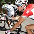 Frank Schleck pendant la quatorzi�me �tape du Tour de France 2008